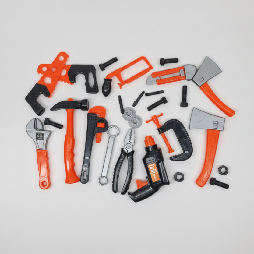 প্রিমিয়াম 18 পিস  কনস্ট্রাকশন টুল বক্স সেট