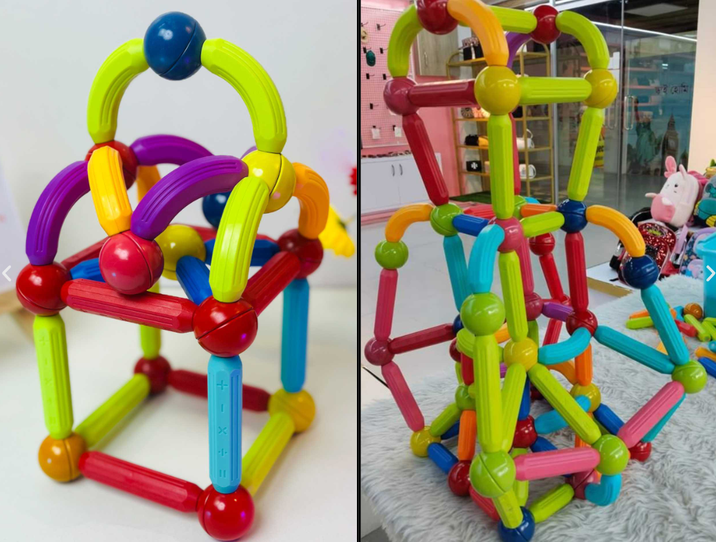 Premium 42 Pcs Set Magnetic Stick Toy