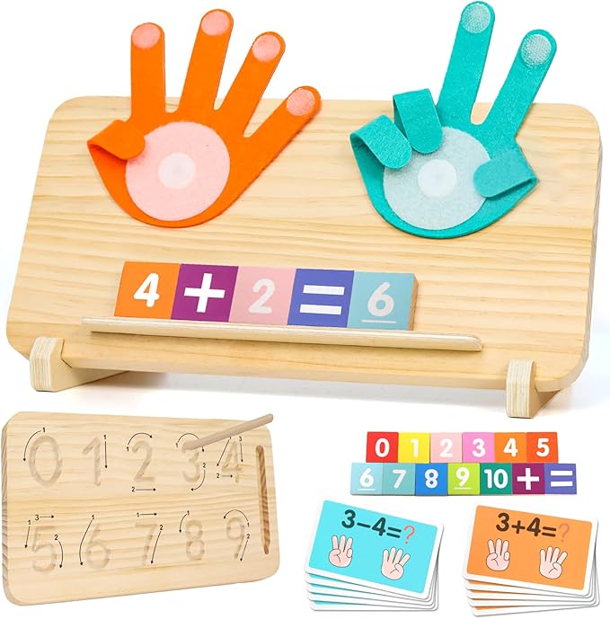Kids Finger Math Board